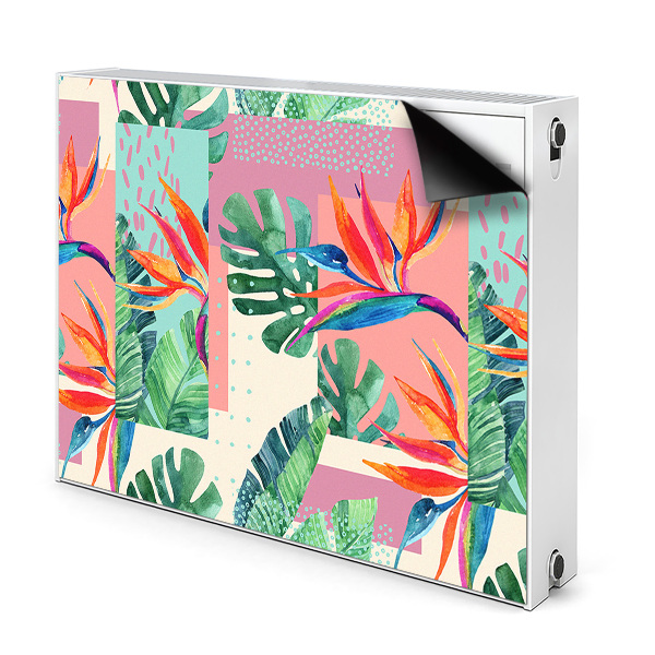 Magnet Heizkörperverkleidung Tropenmosaik