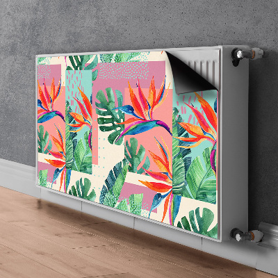 Magnet Heizkörperverkleidung Tropenmosaik