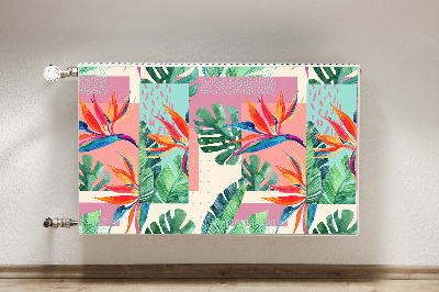 Magnet Heizkörperverkleidung Tropenmosaik