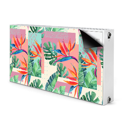 Magnet Heizkörperverkleidung Tropenmosaik