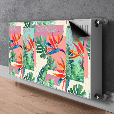 Magnet Heizkörperverkleidung Tropenmosaik