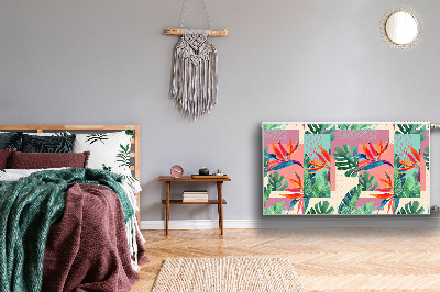 Magnet Heizkörperverkleidung Tropenmosaik