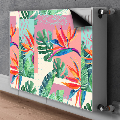 Magnet Heizkörperverkleidung Tropenmosaik