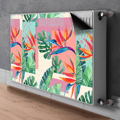 Magnet Heizkörperverkleidung Tropenmosaik