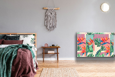 Magnet Heizkörperverkleidung Tropenmosaik