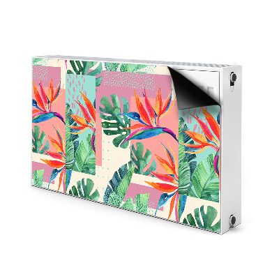 Magnet Heizkörperverkleidung Tropenmosaik