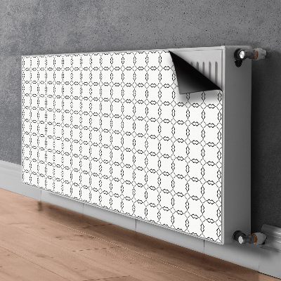 Heizkörperverkleidung magnetisch Wellenräder