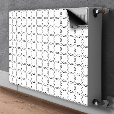 Heizkörperverkleidung magnetisch Wellenräder