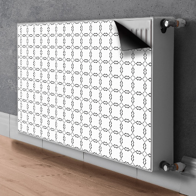 Heizkörperverkleidung magnetisch Wellenräder