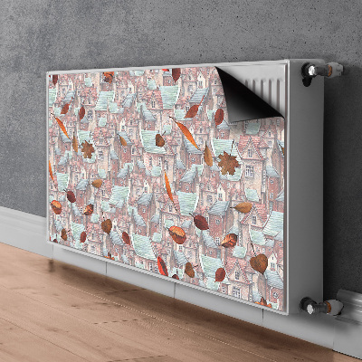 Heizkörperverkleidung magnet Herbststadt