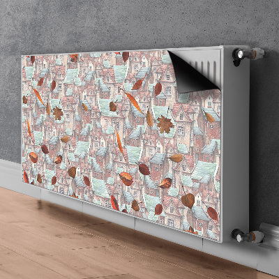 Heizkörperverkleidung magnet Herbststadt