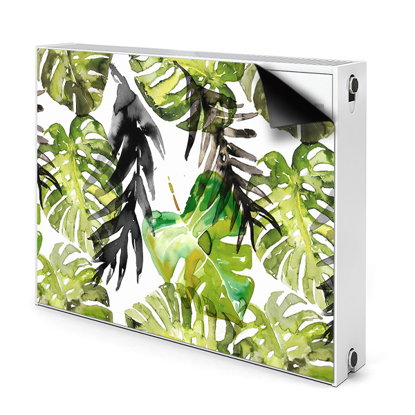 Magnet Heizkörperverkleidung Aquarellblätter