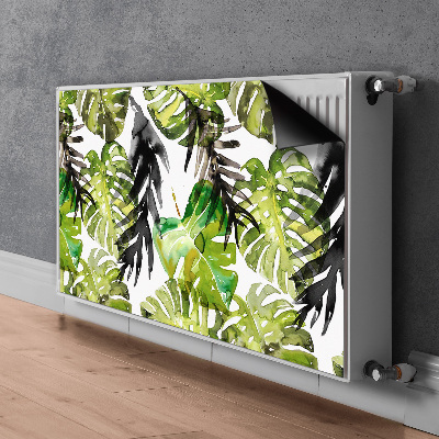 Magnet Heizkörperverkleidung Aquarellblätter