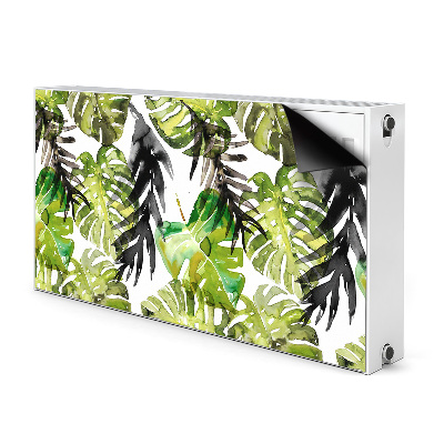 Magnet Heizkörperverkleidung Aquarellblätter