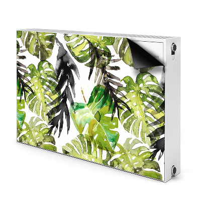 Magnet Heizkörperverkleidung Aquarellblätter