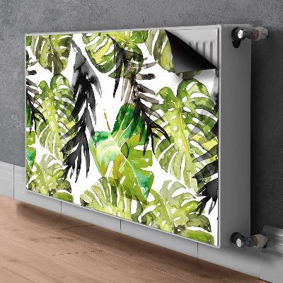 Magnet Heizkörperverkleidung Aquarellblätter