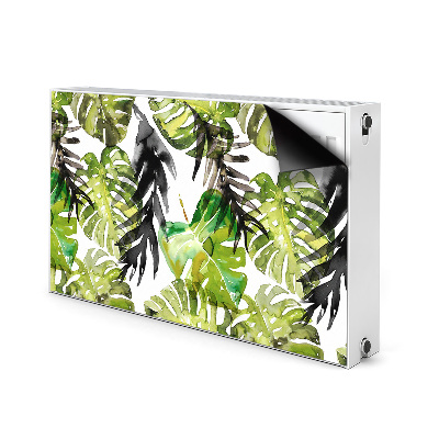 Magnet Heizkörperverkleidung Aquarellblätter