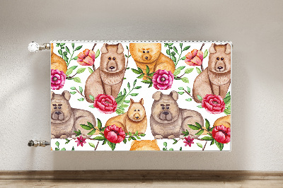 Magnet Heizkörperverkleidung Chow-chow-hunde