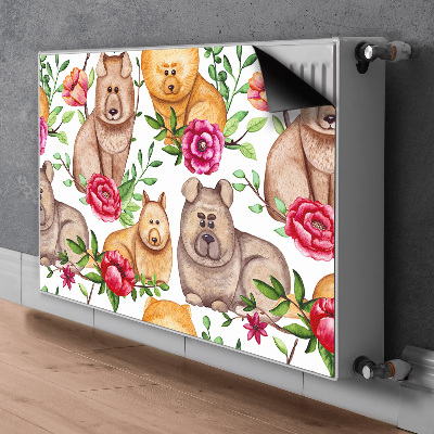 Magnet Heizkörperverkleidung Chow-chow-hunde