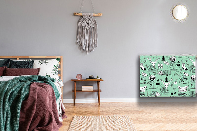Magnet Heizkörperverkleidung Skandinavischer zoo