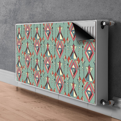 Magnet Heizkörperverkleidung Aztec-muster