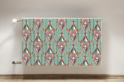 Magnet Heizkörperverkleidung Aztec-muster