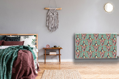 Magnet Heizkörperverkleidung Aztec-muster