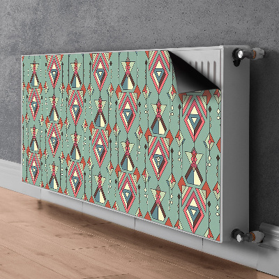 Magnet Heizkörperverkleidung Aztec-muster