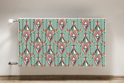 Magnet Heizkörperverkleidung Aztec-muster