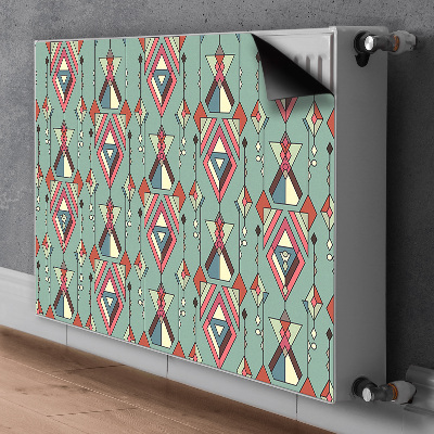 Magnet Heizkörperverkleidung Aztec-muster
