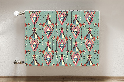Magnet Heizkörperverkleidung Aztec-muster