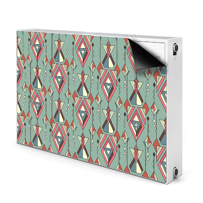 Magnet Heizkörperverkleidung Aztec-muster