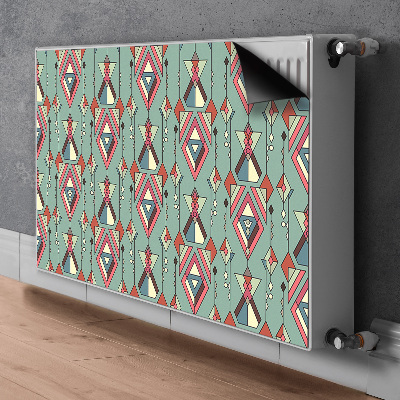 Magnet Heizkörperverkleidung Aztec-muster