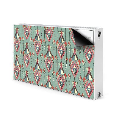 Magnet Heizkörperverkleidung Aztec-muster