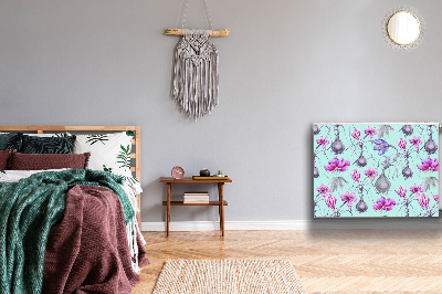 Heizkörperverkleidung magnet Krokus mit zwiebeln