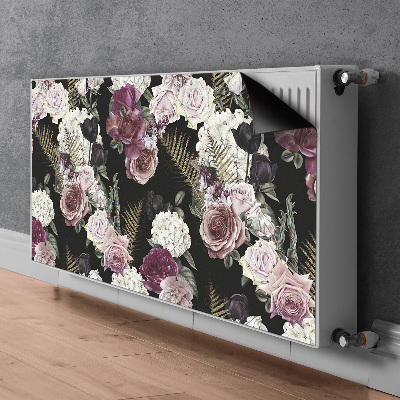 Dekorativer Heizkörpermagnet Romantische blumen