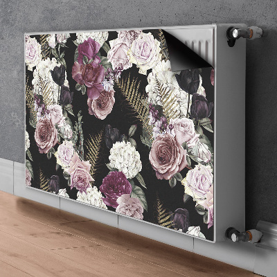 Dekorativer Heizkörpermagnet Romantische blumen