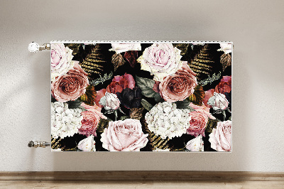 Magnet Heizkörperverkleidung Barockblüten