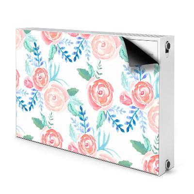 Heizkörperverkleidung magnet Helle blumen