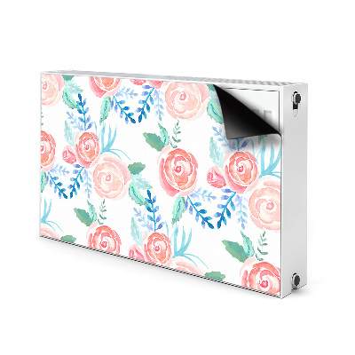 Heizkörperverkleidung magnet Helle blumen