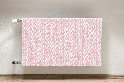 Magnet Heizkörperverkleidung Rosa fischgräten