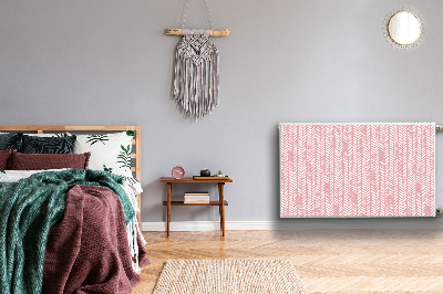 Magnet Heizkörperverkleidung Rosa fischgräten