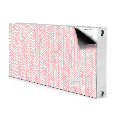Magnet Heizkörperverkleidung Rosa fischgräten