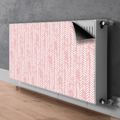 Magnet Heizkörperverkleidung Rosa fischgräten