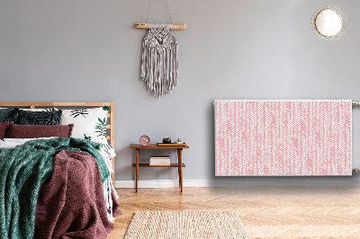 Magnet Heizkörperverkleidung Rosa fischgräten