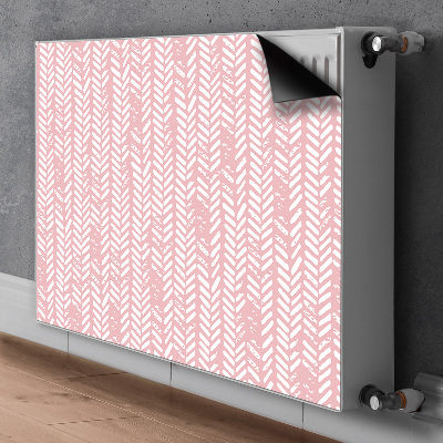 Magnet Heizkörperverkleidung Rosa fischgräten