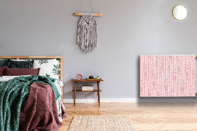 Magnet Heizkörperverkleidung Rosa fischgräten