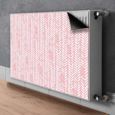 Magnet Heizkörperverkleidung Rosa fischgräten