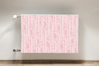Magnet Heizkörperverkleidung Rosa fischgräten