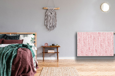 Magnet Heizkörperverkleidung Rosa fischgräten